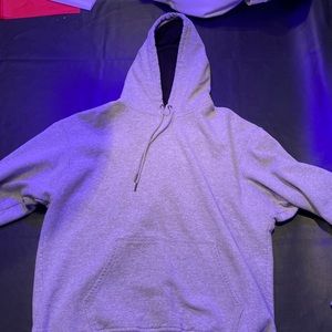 GREY CHAMPION HOODIE